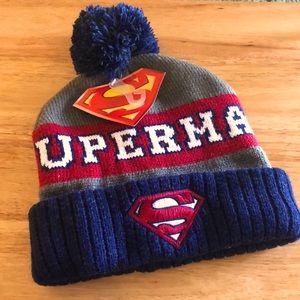 Superman Beanie. New With Tags. Splendid! DC Comics. OSFM.